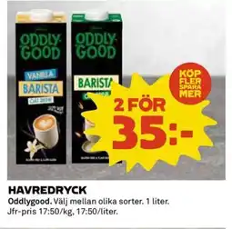 Coop ODDLYGOOD Havredryck erbjuda