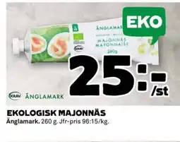 Coop ÄNGLAMARK Ekologisk majonnäs erbjuda