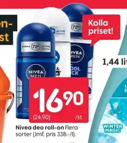 Rusta NIVEA deo roll-on erbjuda