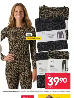 Rusta Leggings och topp Leo erbjuda