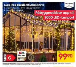 Rusta Outdoor LED Light System erbjuda