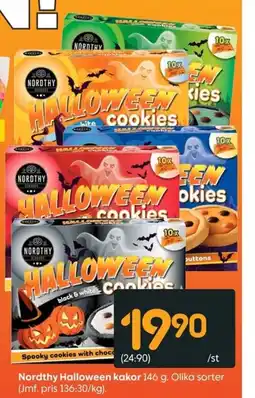 Rusta Nordthy Halloween kakor erbjuda