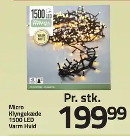 Fleggaard Micro Klyngekæde 1500 LED Varm Hvid erbjuda