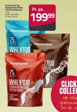 Fleggaard Frontrunner By Bodylab ApS Whey 100 Proteinpulver erbjuda