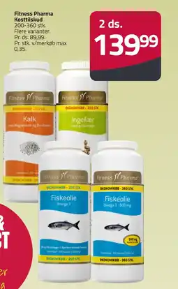 Fleggaard Fitness Pharma Kosttilskud erbjuda