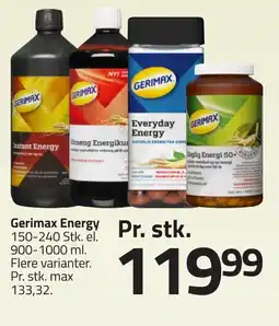 Fleggaard Gerimax Energy erbjuda