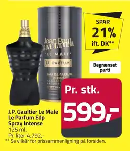 Fleggaard J.P. Gaultier Le Male Le Parfum Edp Spray Intense erbjuda