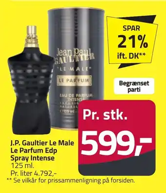 Fleggaard J.P. Gaultier Le Male Le Parfum Edp Spray Intense erbjuda