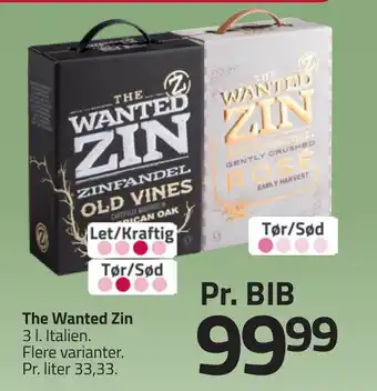 Fleggaard The Wanted Zin erbjuda