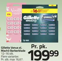 Fleggaard Gillette Venus Mach3 Barberblade erbjuda