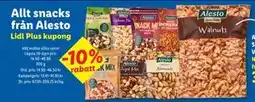 Lidl Allt snacks från Alesto erbjuda