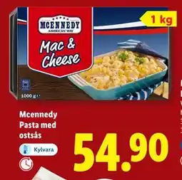 Lidl Mcennedy Pasta med ostsås, SEK 54.9 erbjuda