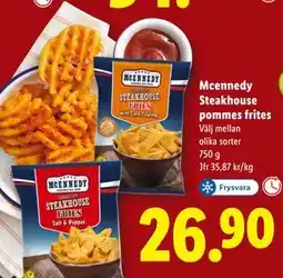 Lidl Mcennedy Steakhouse pommes frites, SEK 26.9 erbjuda