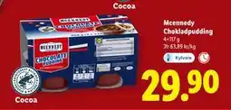 Lidl Mcennedy Chokladpudding, SEK 29.9 erbjuda