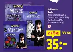 Lidl Halloween Godis, SEK 35 erbjuda