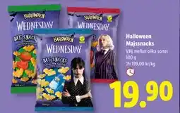 Lidl Halloween Majssnacks, SEK 19.9 erbjuda