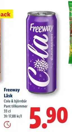 Lidl Freeway Läsk, SEK 5.9 erbjuda