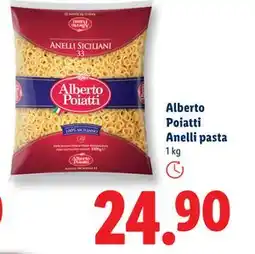 Lidl Alberto Poiatti Anelli pasta, SEK 24.9 erbjuda