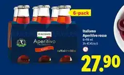 Lidl ltaliamo Aperitivo rosso, SEK 27.9 erbjuda