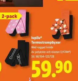 Lidl lupilu Termostrumpbyxor, SEK 59.9 erbjuda