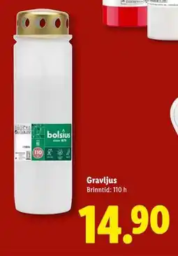 Lidl Gravljus, SEK 14.9 erbjuda