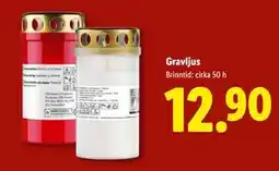 Lidl Gravljus, SEK 12.9 erbjuda