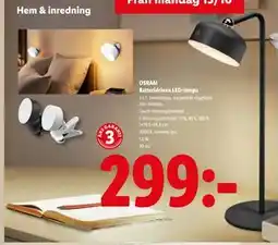 Lidl OSRAM Batteridriven LED-lampa, SEK 299 erbjuda