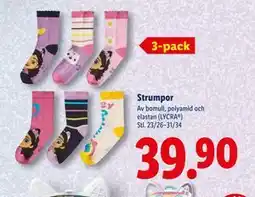 Lidl Strumpor, SEK 39.9 erbjuda