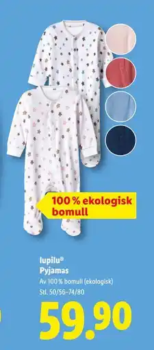 Lidl lupilu Pyjamas, SEK 59.9 erbjuda