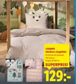 Lidl LIVARNO Vändbara sängkläder, SEK 129 erbjuda