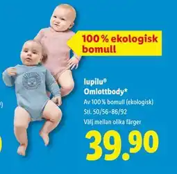 Lidl lupilu Omlottbody, SEK 39.9 erbjuda