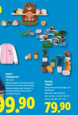 Lidl Playtive Träspel, SEK 79.9 erbjuda