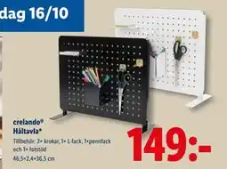 Lidl crelando Håltavla, SEK 149 erbjuda