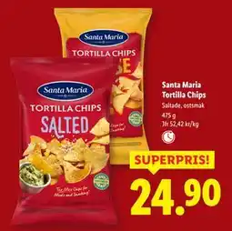 Lidl Santa Maria Tortilla Chips, SEK 24.9 erbjuda