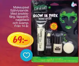 Leklust Makeupset Självlysande. erbjuda