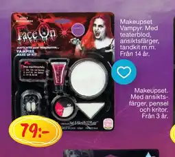 Leklust Makeupset Vampyr. erbjuda