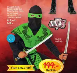 Leklust Dragon ninja. erbjuda