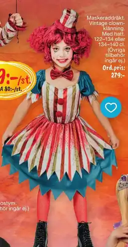 Leklust Maskeraddräkt. erbjuda