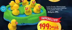 Leklust Lucky Ducks. erbjuda