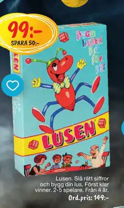 Leklust Lusen. Slå rätt siffror erbjuda