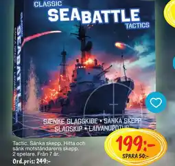 Leklust Tactic. Sänka skepp. Hitta och erbjuda