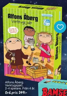 Leklust Alfons Åberg. Verktygsjakt. erbjuda