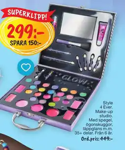 Leklust Style 4 ever. Make-up studio. erbjuda