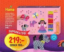 Leklust Hama Maxi. Pärlset. Med erbjuda