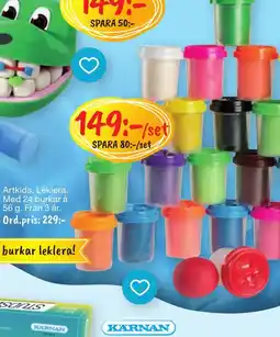 Leklust Artkids. Lekleraset erbjuda