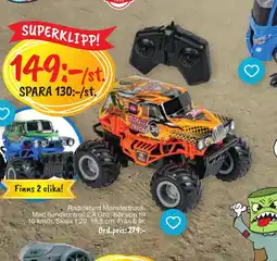 Leklust Radiostyrd Monstertruck. erbjuda