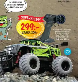 Leklust Radiostyrd Offroadbil. erbjuda