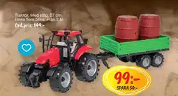 Leklust Traktor. Med släp. erbjuda