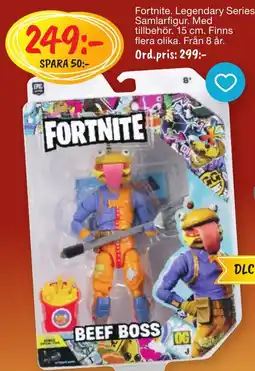 Leklust Fortnite. Legendary Series. Samlarfigur. Med erbjuda