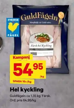City Gross Hel kyckling, SEK 54.95 erbjuda